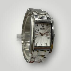 Relic Watch Stainless Steel Ladies Quartz Analog New Battery